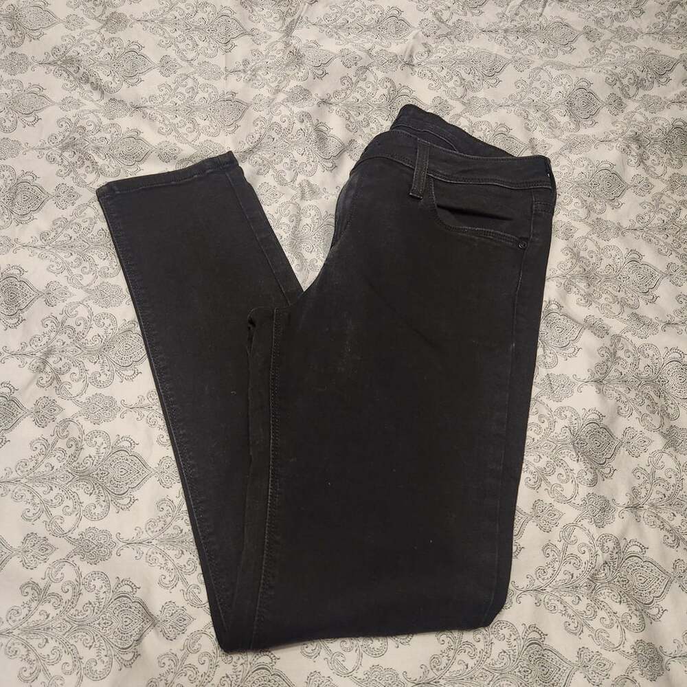Just Black Jeans Size 30 Black Skinny